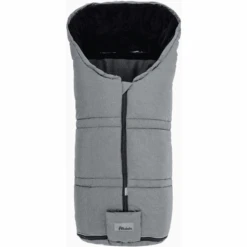 Altabebe Winterfußsack Alpin Sympatex Hellgrau-schwarz