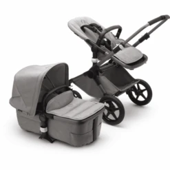 Bugaboo Kombikinderwagen Fox 3 Mineral Complete Graphite/Light Grey