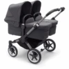 Bugaboo Zwillingswagen Donkey 5 Twin Complete Graphite/Stormy Blue