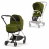 Cybex PLATINUM Kombikinderwagen New Mios Rosegold Khaki Green