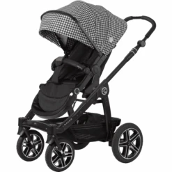 Hartan Kinderwagen Racer GTX Mit Handbremse Bellybutton Elegance (921) Gestellfarbe Schwarz