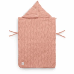 Jollein Fußsack Spring Knit Rosewood