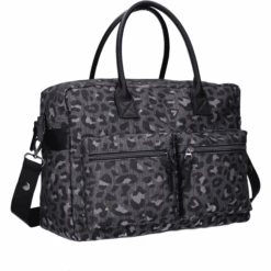 Kidzroom Wickeltasche Care Leopard Love Black