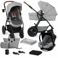 Kinderkraft Kombikinderwagen 3 In 1 XMOOV Light Gray