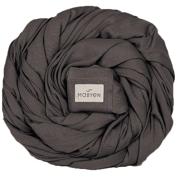 MABYEN Baby Tragetuch Anthrazit