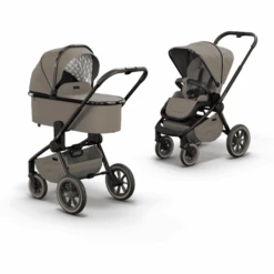 MOON Kinderwagen Resea Edition+ Mud/black Chrome