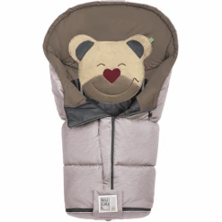 Odenwälder Fußsack Mucki L Fashion Modern Blizzard Sweet Chocolate