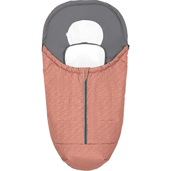 Odenwälder Systemfußsack Klimocool Modern Blizzard Rust