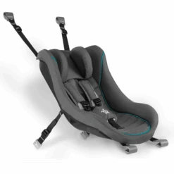 Qeridoo® Babyschale Dunkelgrau Für Kinderfahrradanhänger