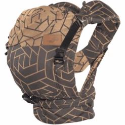 SCHMUSEWOLKE Babytrage Half-Buckle Maxi Graphic Copper Modal