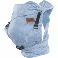 SCHMUSEWOLKE Babytrage HalfBuckle Fleur Provence Leinen