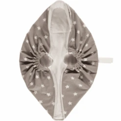 Snugglebundl Tragehilfe Grey White Stars - Organic Cotton