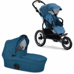 X-lander Kombikinderwagen X-Run Petrol Blue